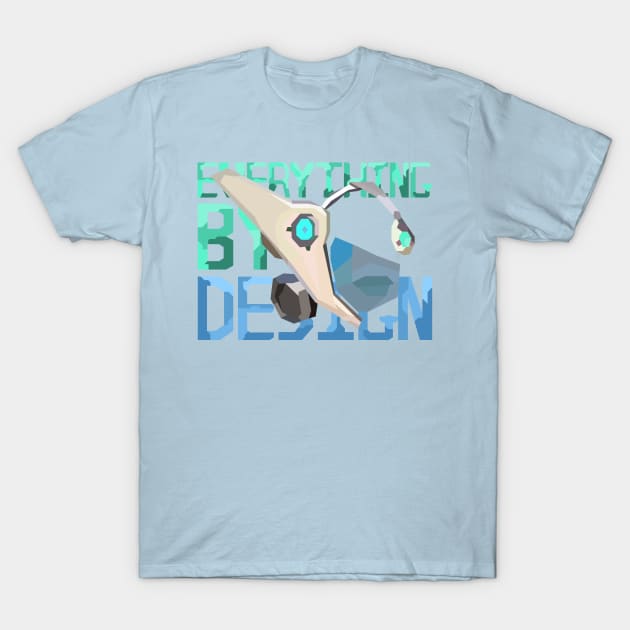 Everything By Design - Symmetra Overwatch T-Shirt by No_One